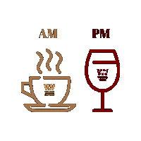 Woodscoffee Sticker by Woods Wine