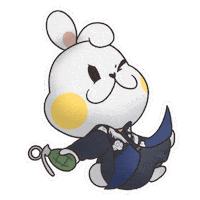 Rabbit Singapore Sticker