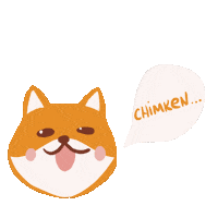 Shiba Inu Smile Sticker