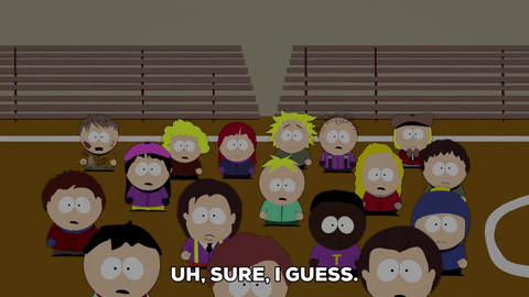 shocked butters stotch GIF by South Park 