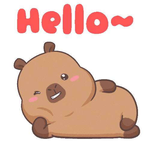 Good Morning Hello Sticker
