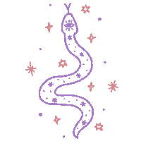 Pink Stars Sticker by letteramuta - Deb
