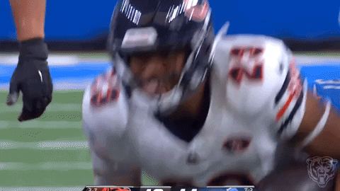 Nfl Point GIF by Chicago Bears