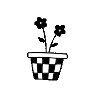 HowdyStudios illustration flower flowers doodle Sticker