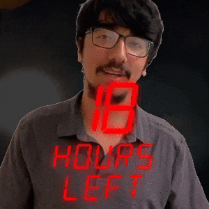 18 hours left