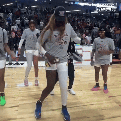 College Basketball Dancing GIF by NCAA March Madness