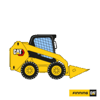 Finning finning sudamerica finning cat finningcat finninglatam Sticker