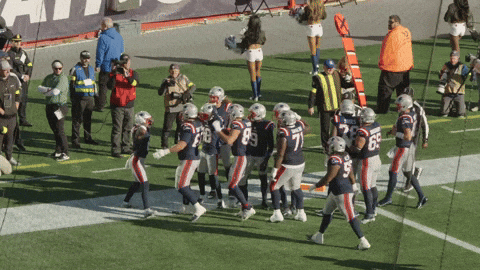 Stefon Diggs Football GIF by New England Patriots