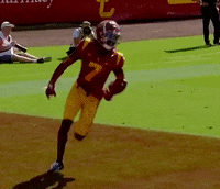 Football Pick Six GIF by USC Trojans