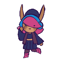 Doodle Headphones Sticker by Star Forest