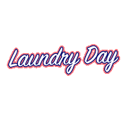 laundry day Sticker by The Millennial Homemakers Podcast