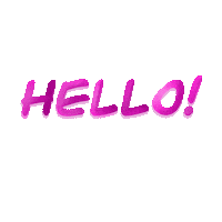 Hello Sticker