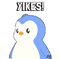 Awkward Penguin Sticker by Pudgy Penguins