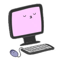 Office Supplies Hello Sticker by javadoodles