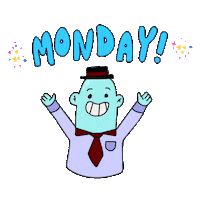 Happy Office Supplies Sticker by javadoodles