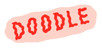 Art Doodle Sticker by Nina Cosford