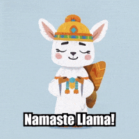 Yoga Wellness GIF by Llamaozi