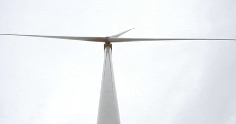BantamCommunications giphyupload windmill cleanenergy windturbine GIF