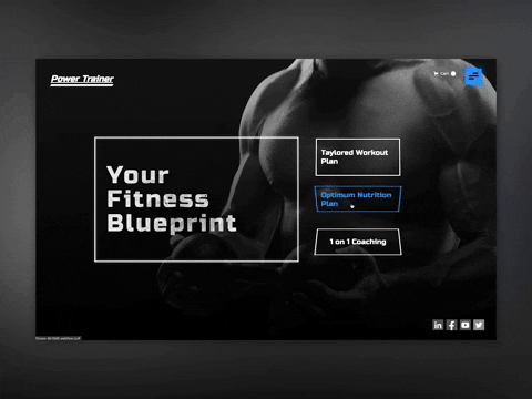NOVORIUM giphygifmaker fitness web design webdesign GIF