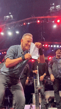 Bruce Springsteen Signs Young Fan's School Excuse Note