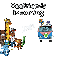 Come On My Way Sticker by VeeFriends