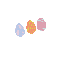 Easter Eggs Spring Sticker