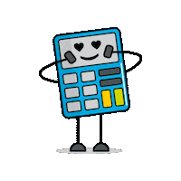Calculus Sticker by R-M Paint