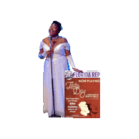 Lady Day Sticker by Florida Repertory Theatre