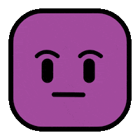 Confused Face Sticker