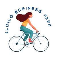 IloiloBusinessPark real estate bicycle philippines iloilo Sticker