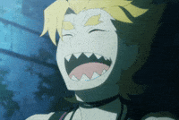 Anime Laugh Garfiel Tinsel GIF