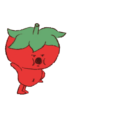 ashrohse giphyupload suspicious searching tomato Sticker