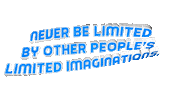 Caption Statement Contemporary Text 3D Visuals Wordart Gif Art Gifart Opticalartinc Phrase Sticker by OpticalArtInc.
