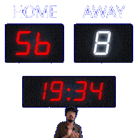 8 Away Sticker