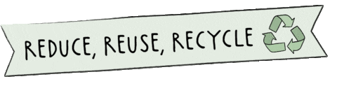 Sustainability Reduce Sticker by DilleKamille