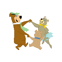 JellystonePark boo yogi cindy booboo Sticker