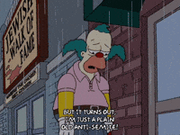 Sad Season 15 GIF by The Simpsons