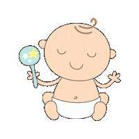 Baby Crying Sticker