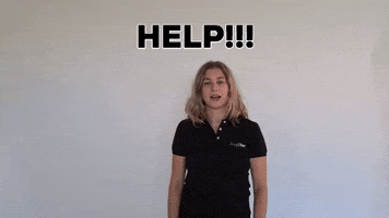 ZorgOber help panic werk help me GIF