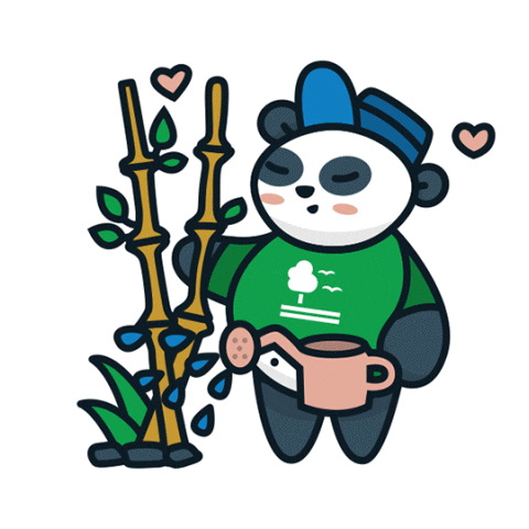 Water Panda Sticker by UN Development Programme