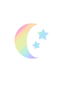 Moon Sticker by Charliecosmetics