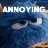 Angry Eyeroll GIF by Calmlings