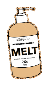 Cbd Melt Sticker by Kush Queen Shop