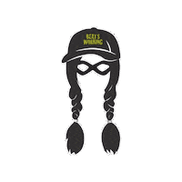 Sidekick Beats Working Sticker by The Sober Curator