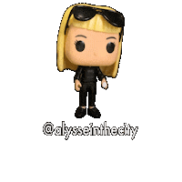 Alysseinthecity Sticker by The Sober Curator