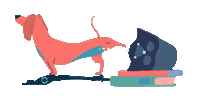 Weoplespace dog star wars better dont care Sticker