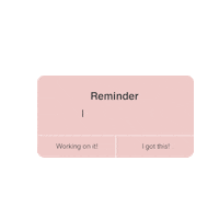 Reminder Sticker by revolve