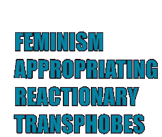 feminist fart Sticker by Hacklock