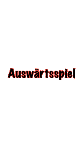Auswärtsspiel Sticker by TKArsten