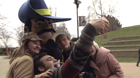 Student Life Mascot GIF by Johnson County Community College